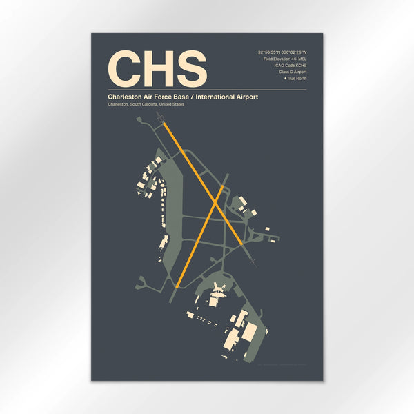 CHS Airport Diagram
