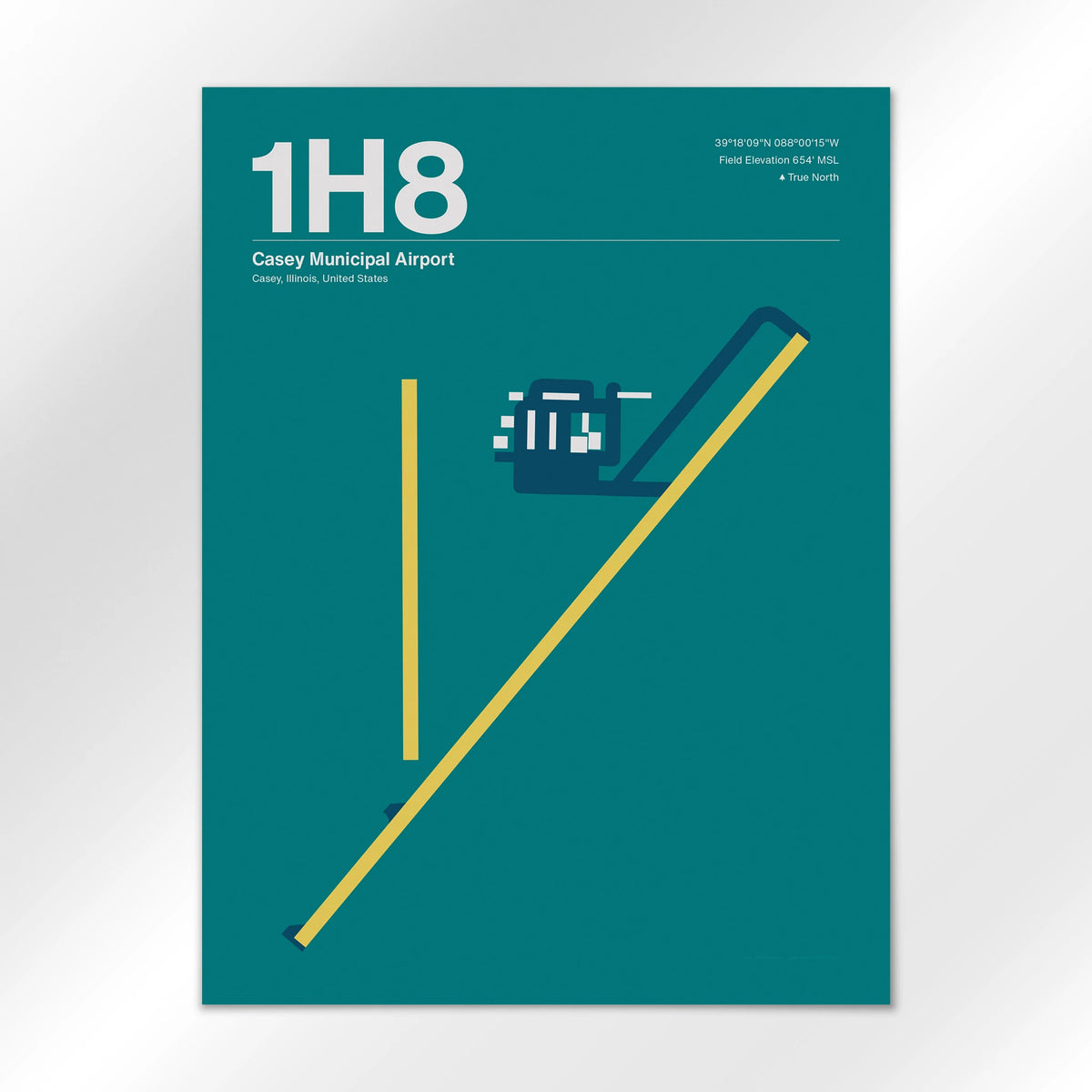 1H8 Airport Diagram