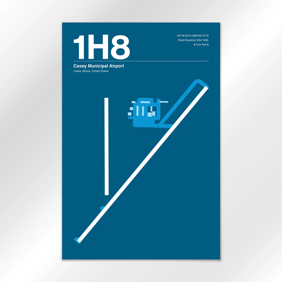 1H8 Airport Diagram