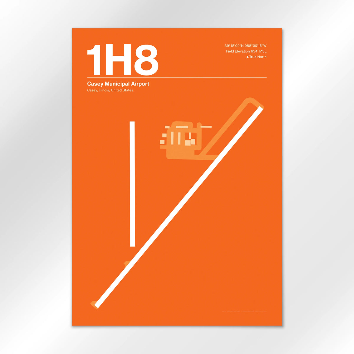1H8 Airport Diagram