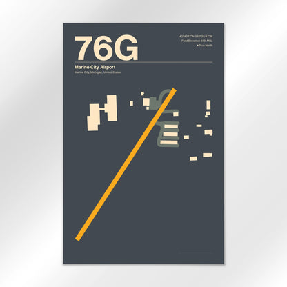 76G Airport Diagram