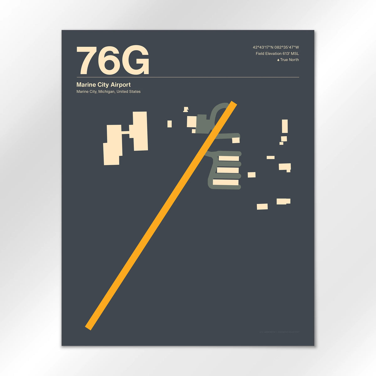 76G Airport Diagram