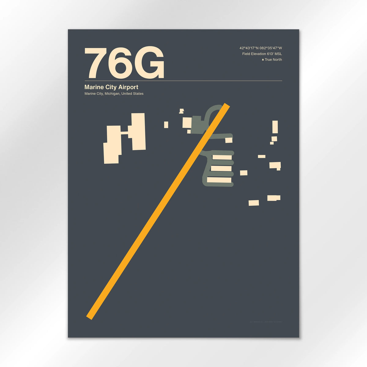 76G Airport Diagram