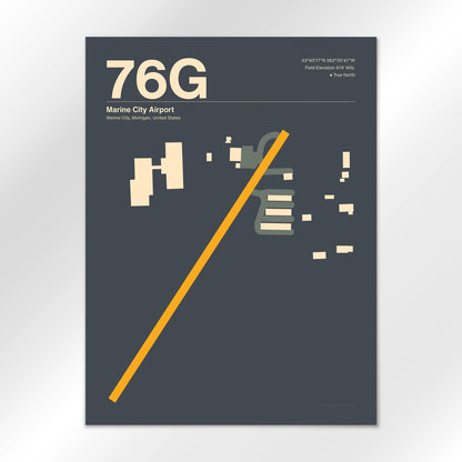76G Airport Diagram