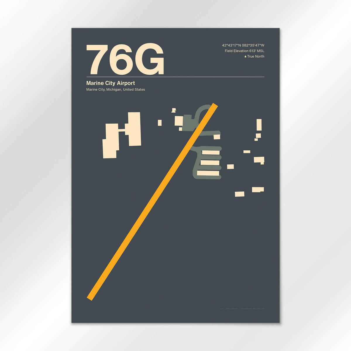 76G Airport Diagram