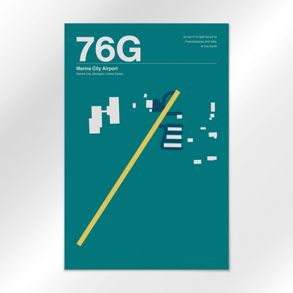 76G Airport Diagram