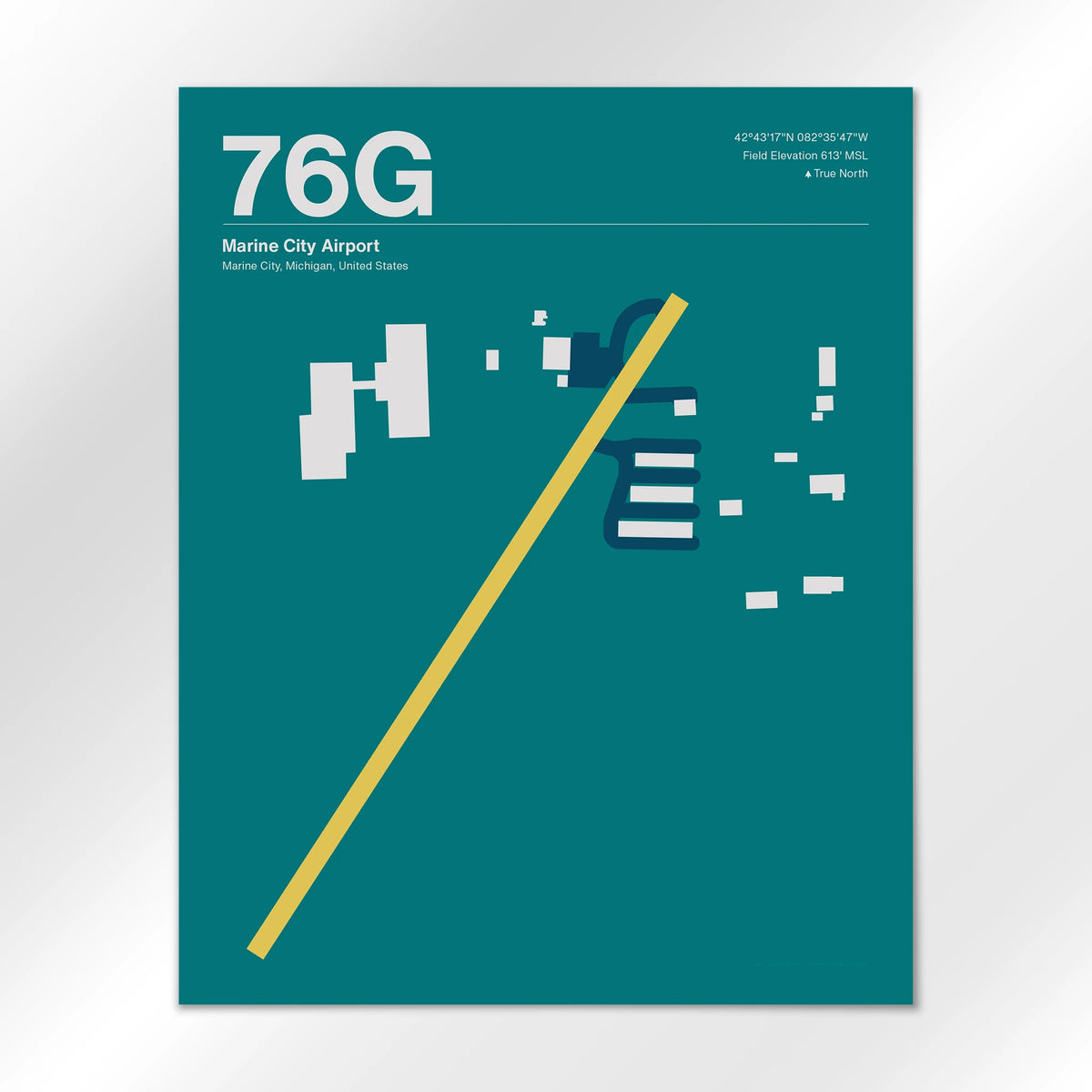 76G Airport Diagram