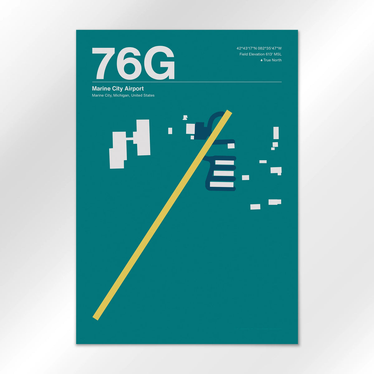 76G Airport Diagram