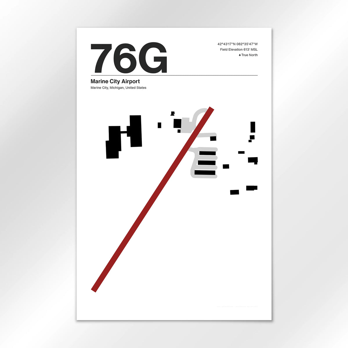 76G Airport Diagram