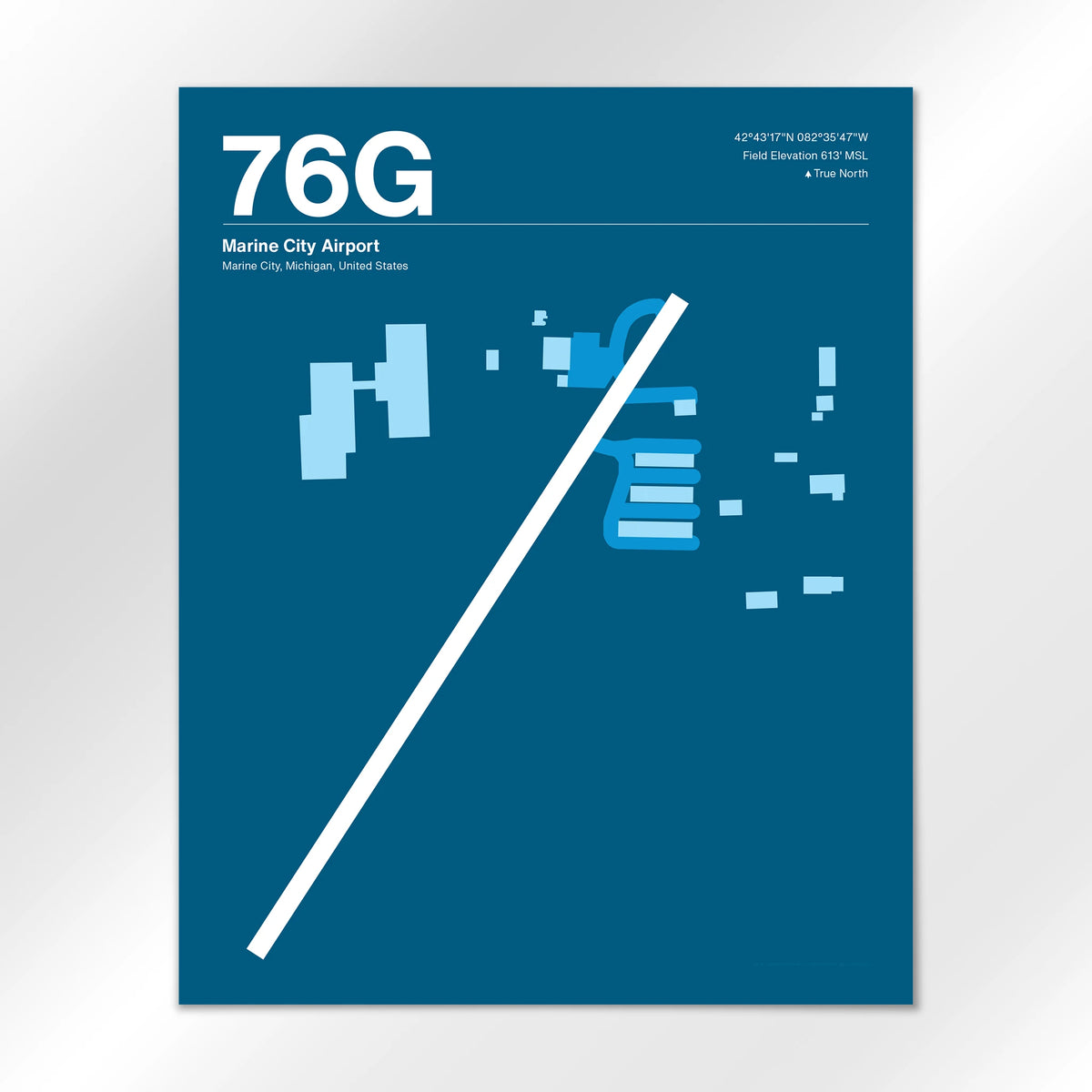 76G Airport Diagram