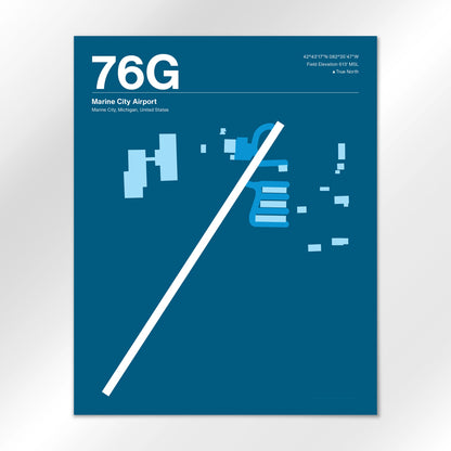 76G Airport Diagram