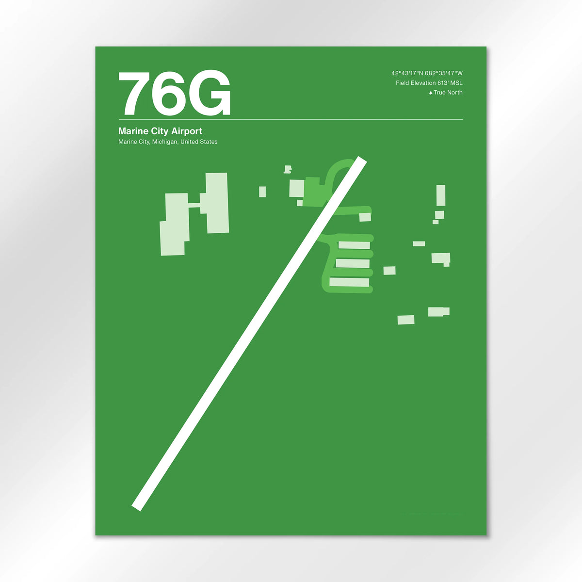 76G Airport Diagram
