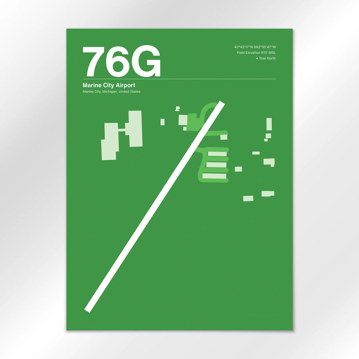 76G Airport Diagram