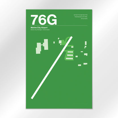 76G Airport Diagram