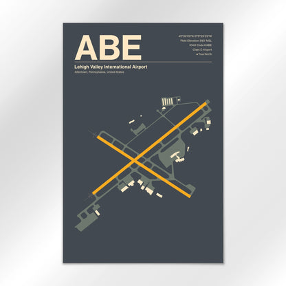ABE Airport Diagram