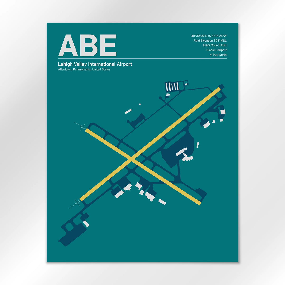 ABE Airport Diagram