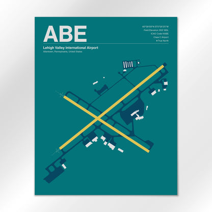 ABE Airport Diagram