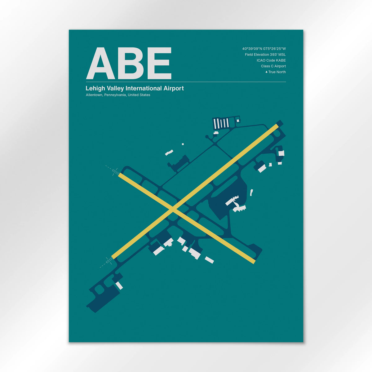 ABE Airport Diagram