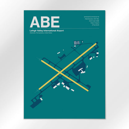 ABE Airport Diagram