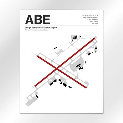ABE Airport Diagram