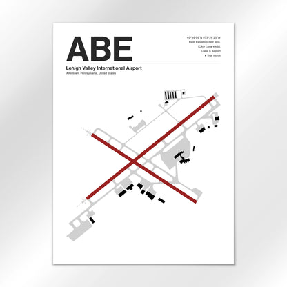 ABE Airport Diagram