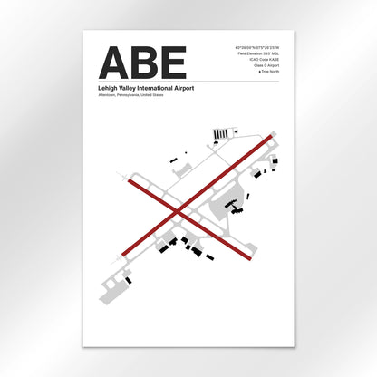 ABE Airport Diagram