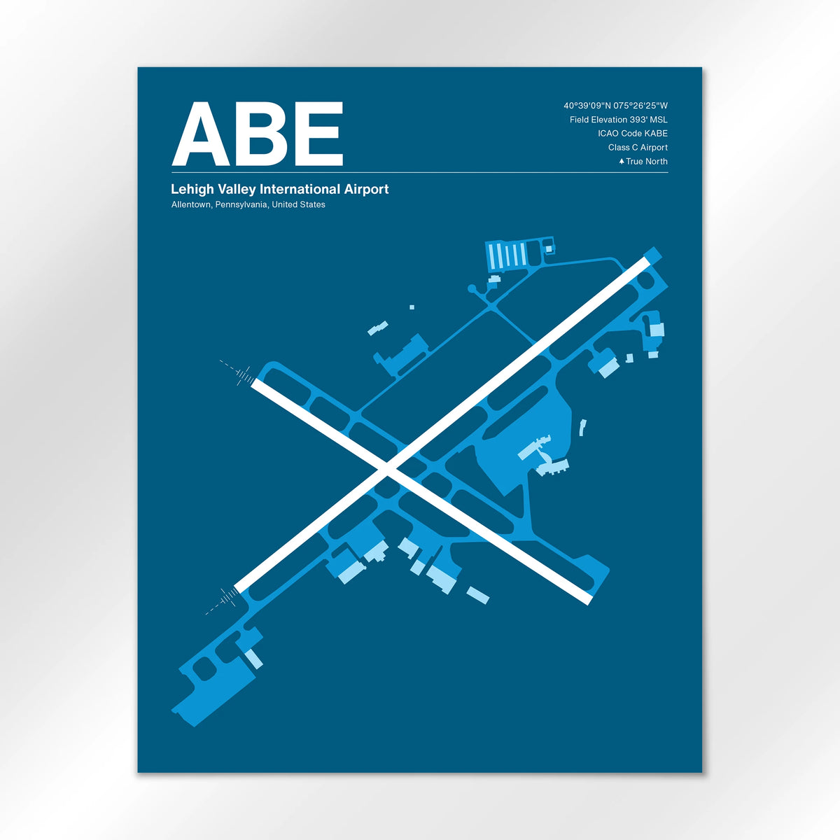ABE Airport Diagram