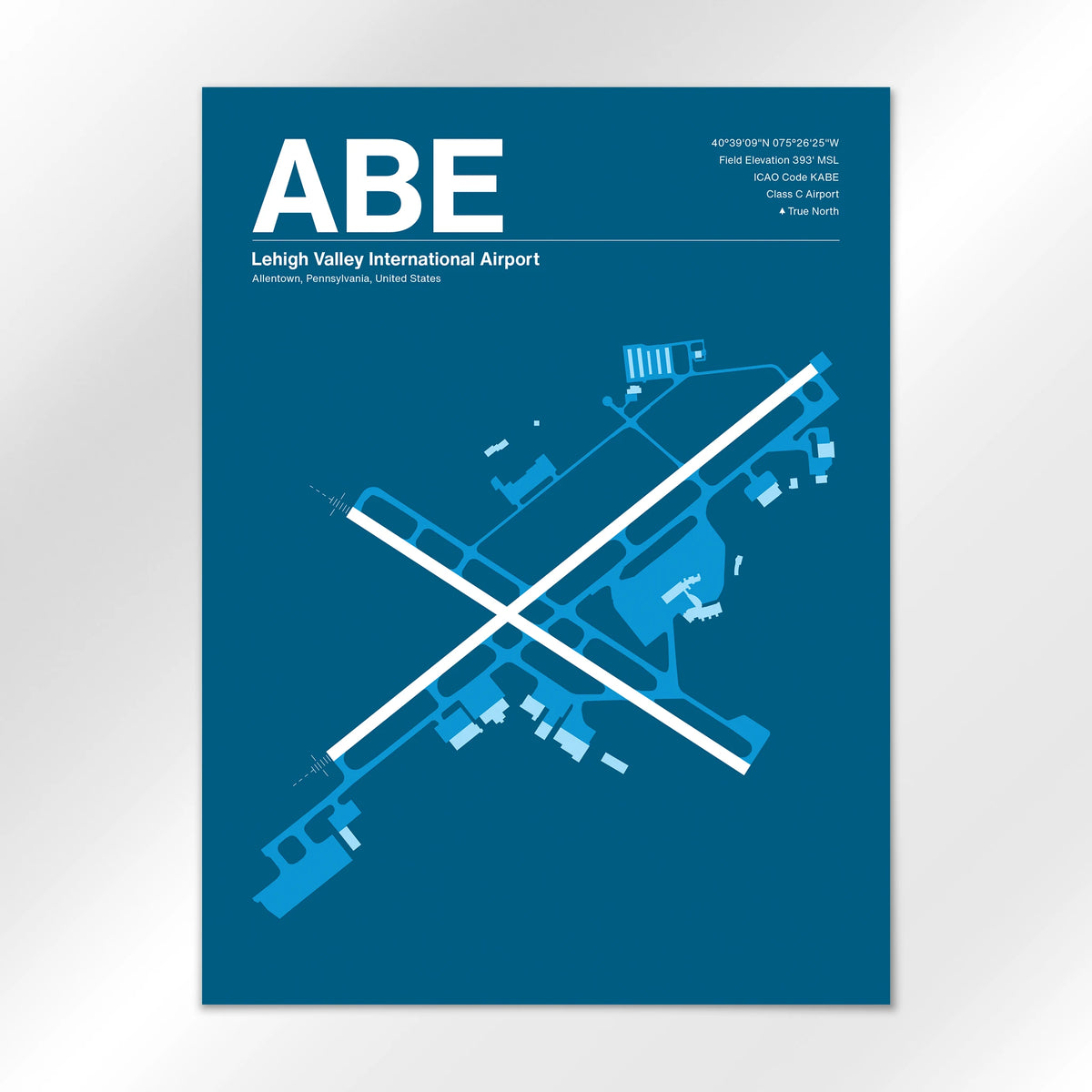 ABE Airport Diagram