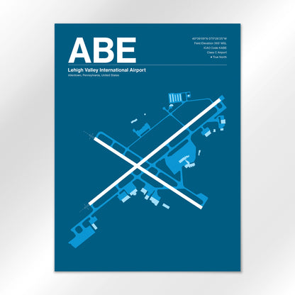 ABE Airport Diagram