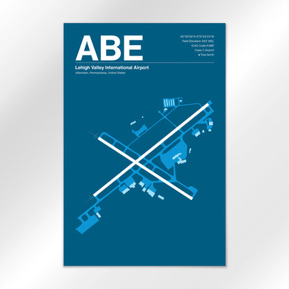 ABE Airport Diagram