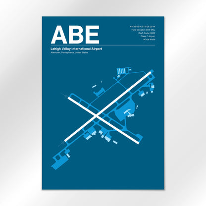 ABE Airport Diagram