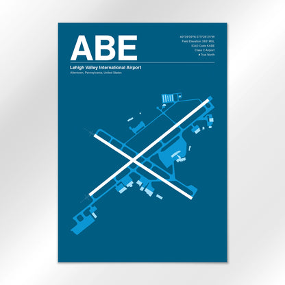 ABE Airport Diagram
