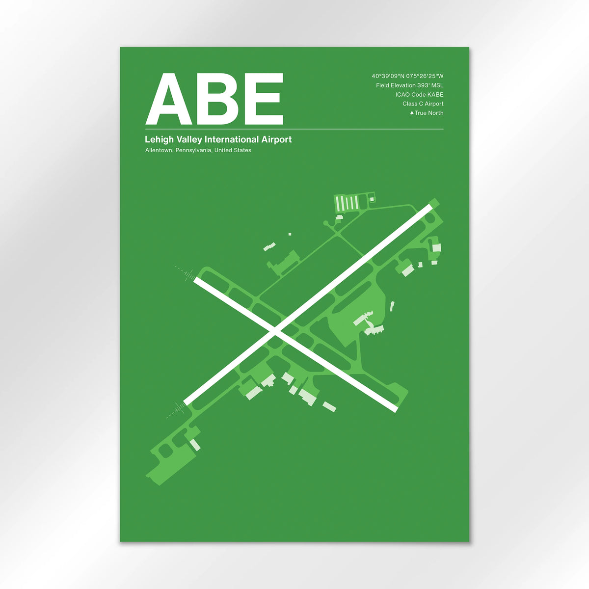 ABE Airport Diagram