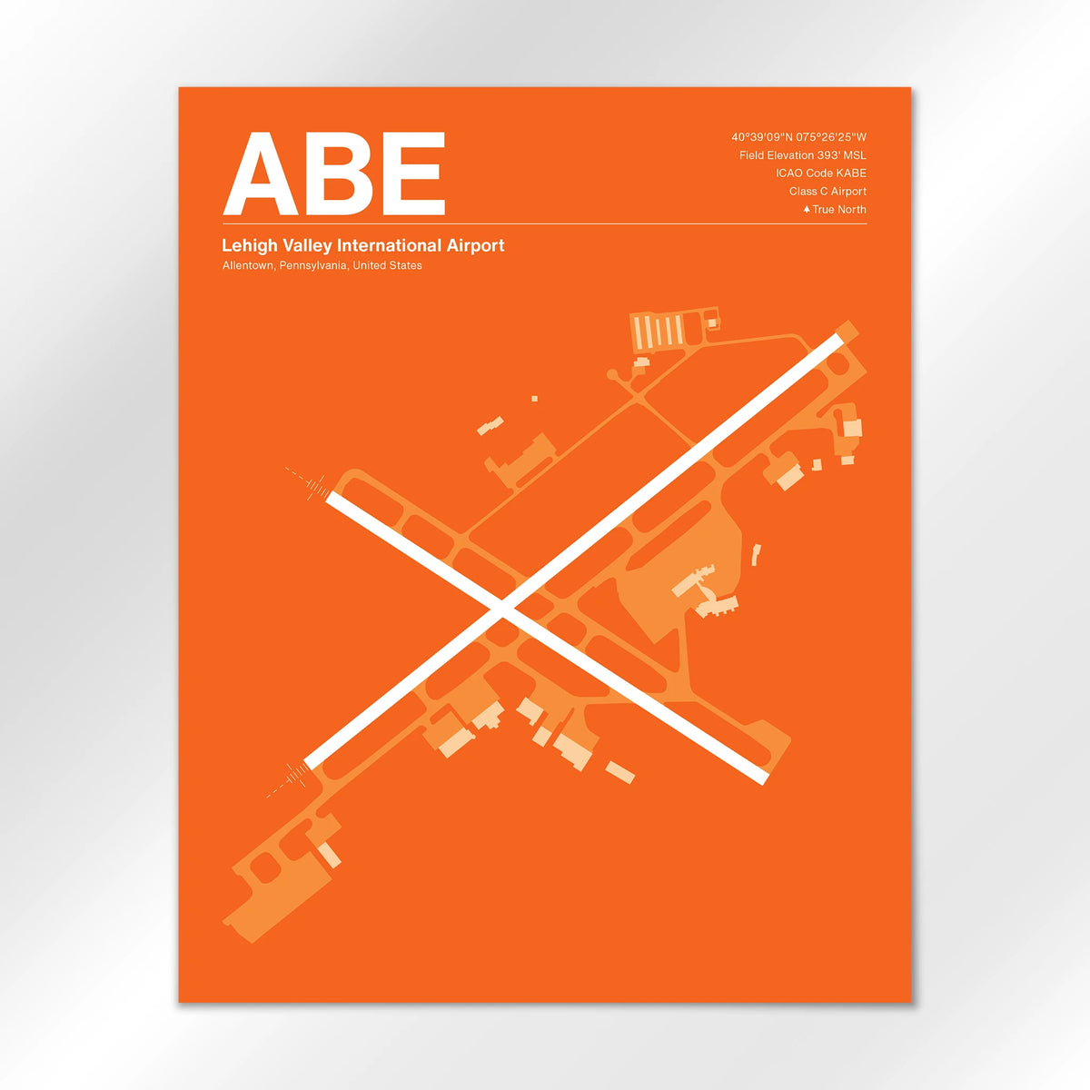 ABE Airport Diagram