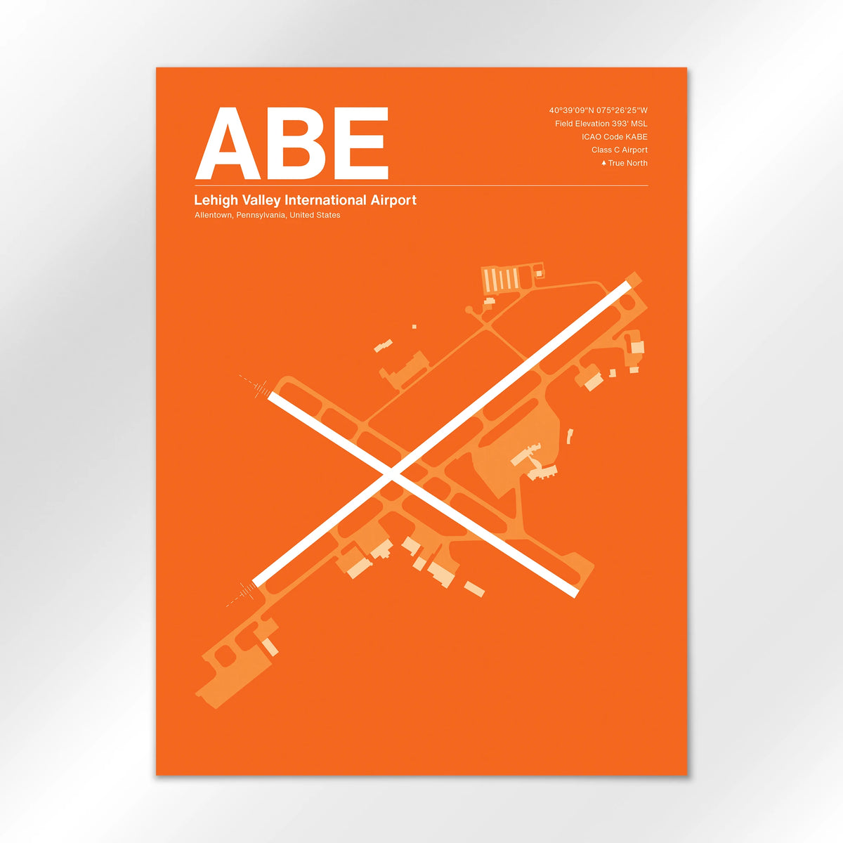 ABE Airport Diagram
