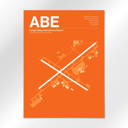 ABE Airport Diagram