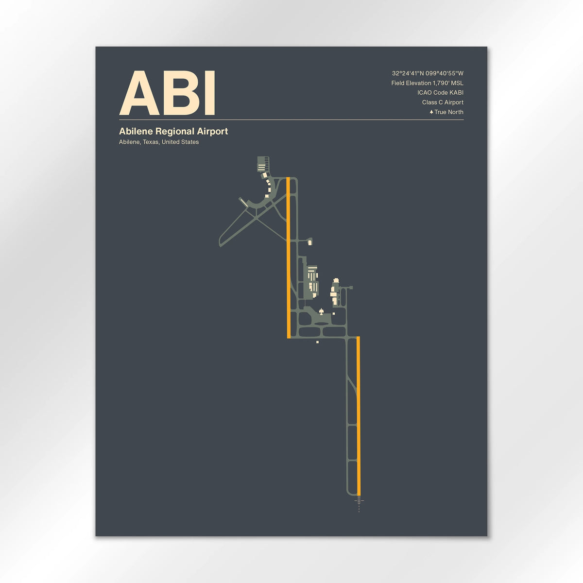 ABI Airport Diagram