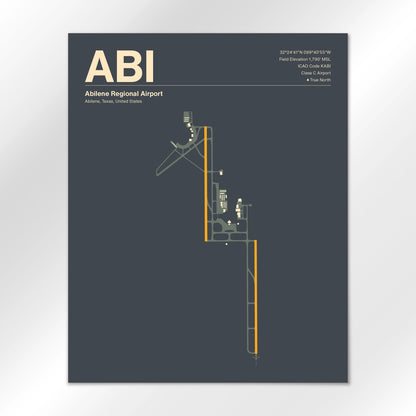 ABI Airport Diagram