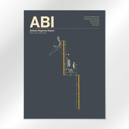 ABI Airport Diagram