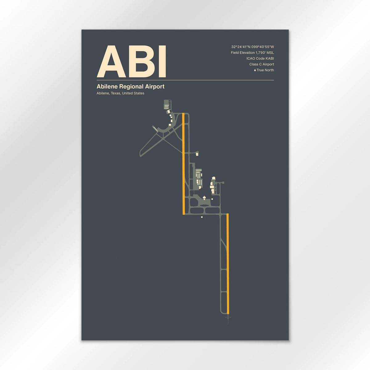 ABI Airport Diagram