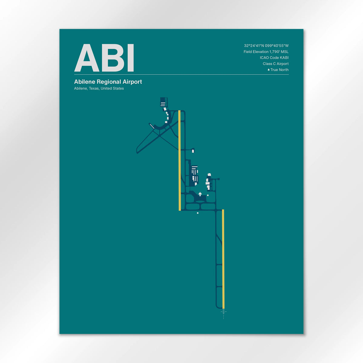 ABI Airport Diagram