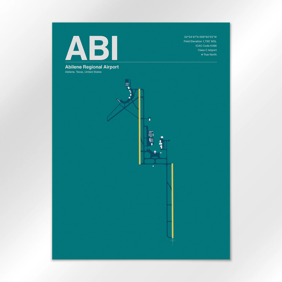 ABI Airport Diagram