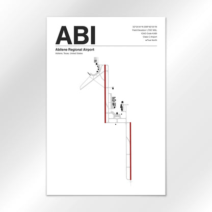 ABI Airport Diagram