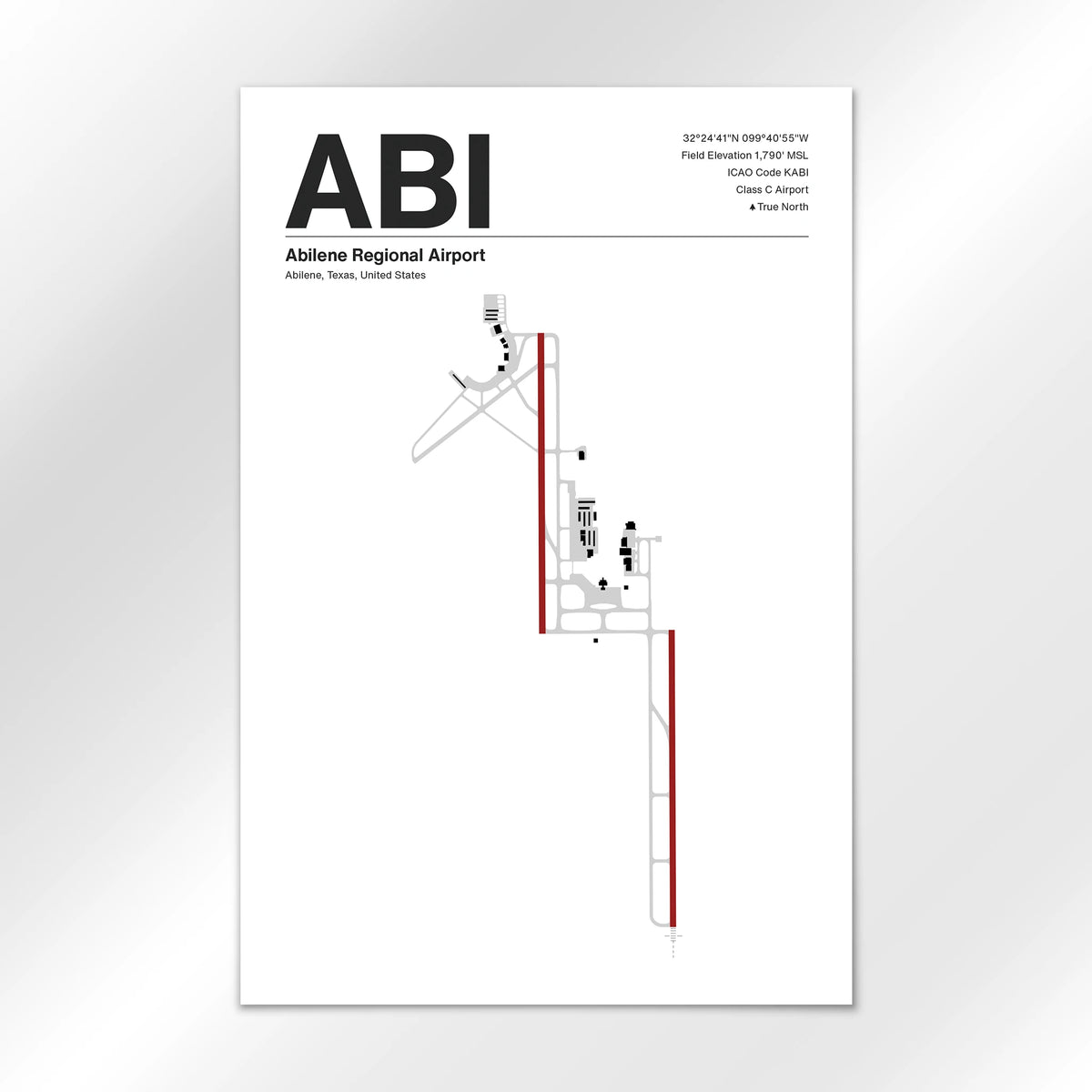 ABI Airport Diagram
