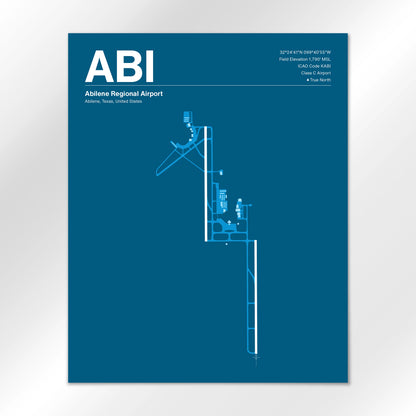 ABI Airport Diagram