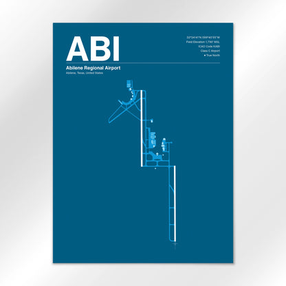 ABI Airport Diagram