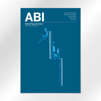 ABI Airport Diagram