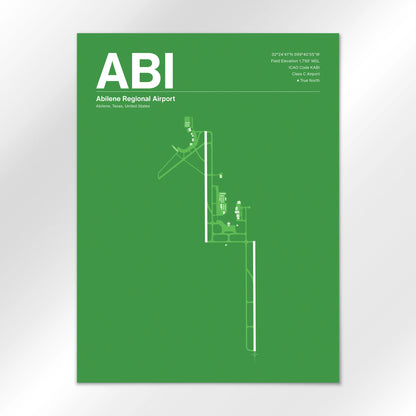 ABI Airport Diagram