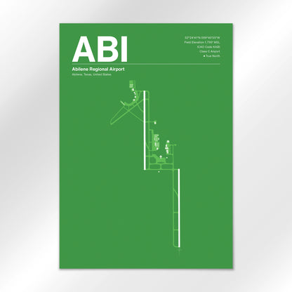 ABI Airport Diagram