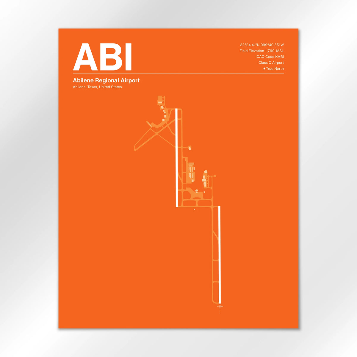 ABI Airport Diagram